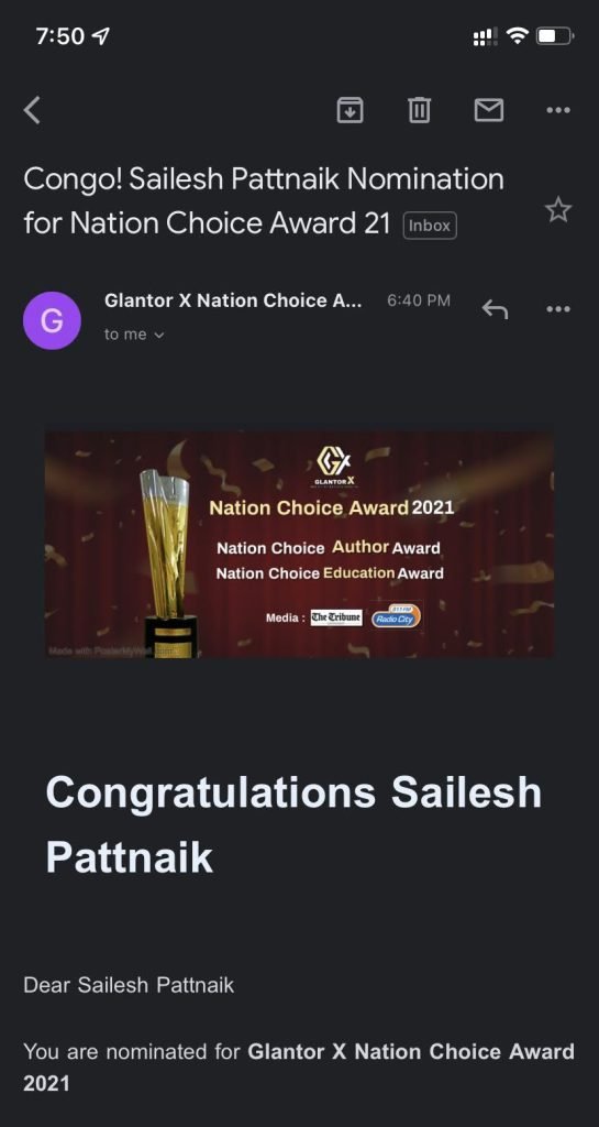 Glantor X Nation's choice Awards